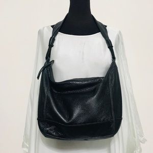 The sak Black Leather Hobo
